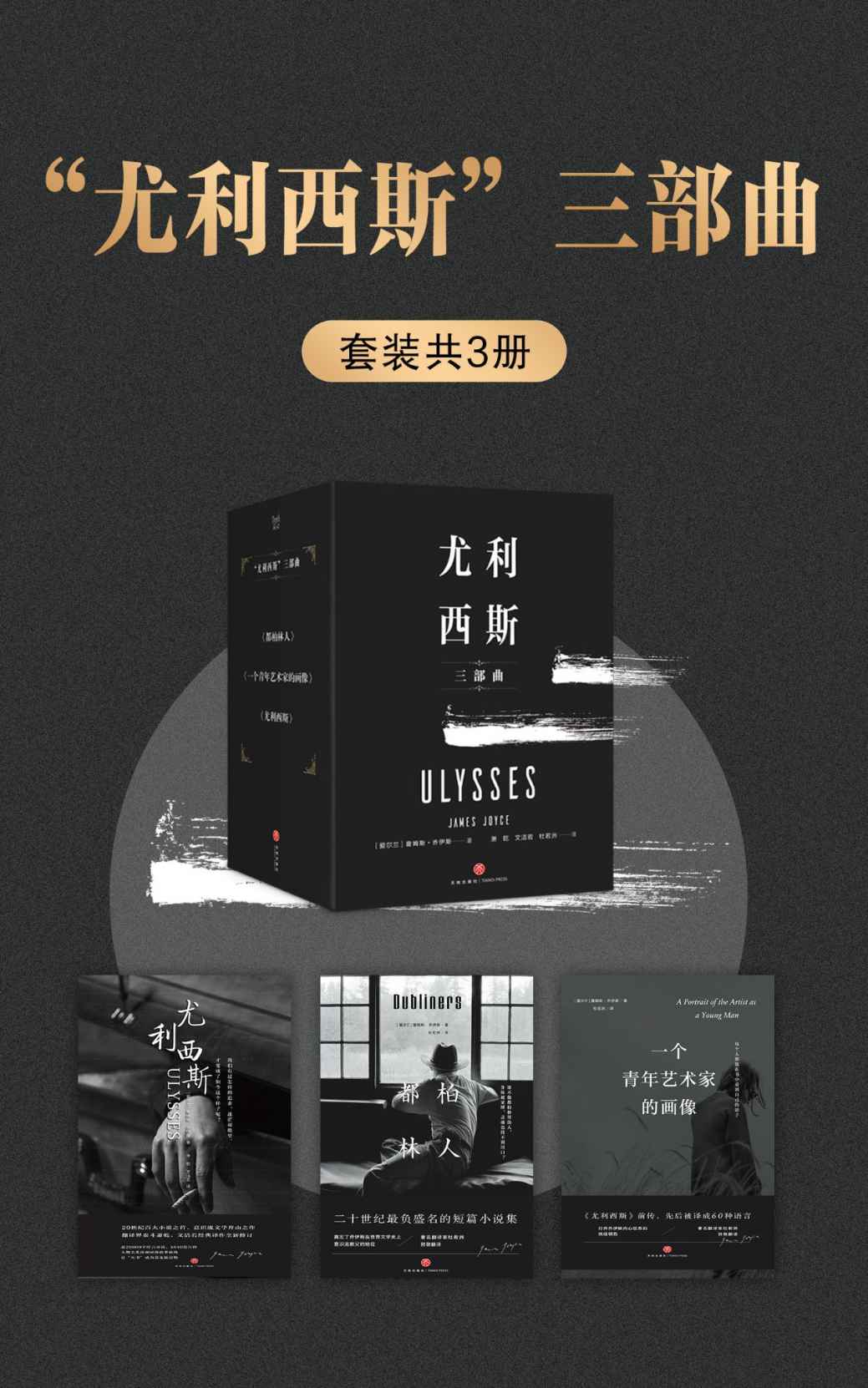 “尤利西斯”三部曲（套装共3册） (读懂《尤利西斯》的正确的打开方式！集齐“乔伊斯专家”译本，完整珍藏版。永远的意识流文学经典！) - Zh-Library